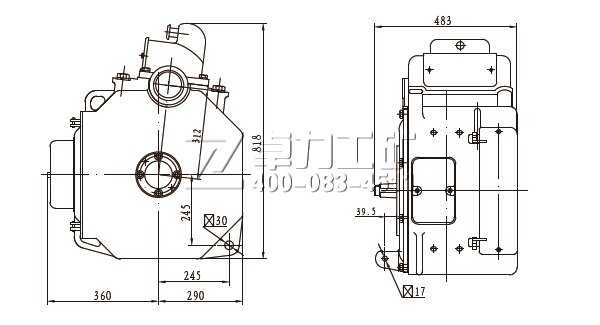 ZQ-21��ZQ-24�V��һ����ֱ������늄әC���b�ߴ�D